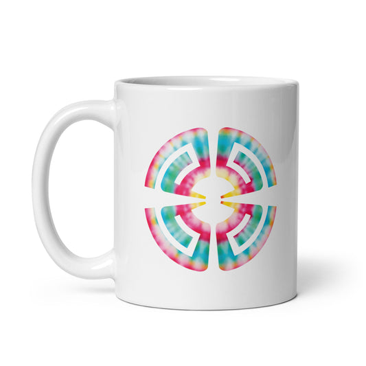 PG Tie Dye Classic Logo | Coffee Mug